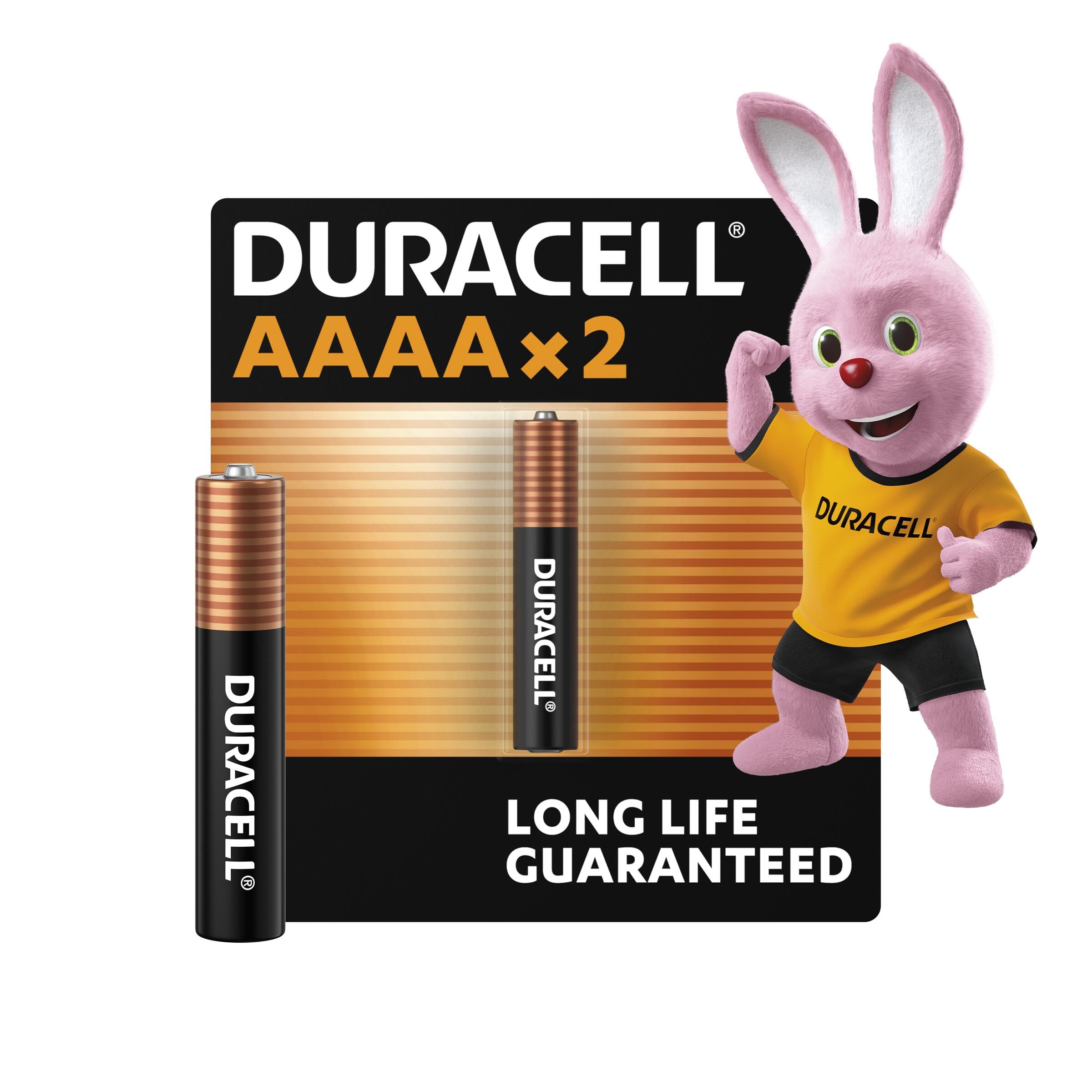 DURACELL AAAA Specialistic Alkaline Batteries (Pack of 2) 1.5 V, LR8D425 | Long 