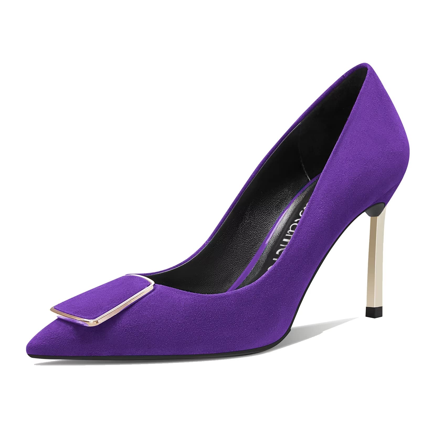Castamere Women's Stiletto High Heel Closed Toe Pumps Slip-on Party Office Dress