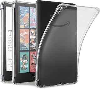 iDLEHANDS Clear Case for 7" Kindle Paperwhite 12th Gen & Kindle Colorsoft | Ultra Slim Soft TPU Transparent Cover & Lightweight, for All-New Kindle (2024 Released)