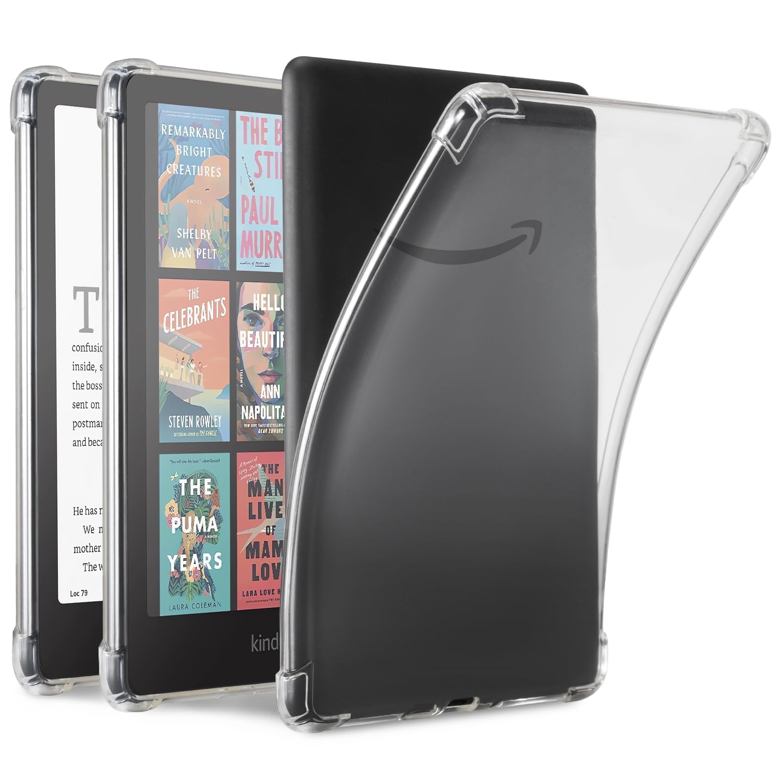 iDLEHANDS Clear Case for 7" Kindle Paperwhite 12th Gen & Kindle Colorsoft | Ultr