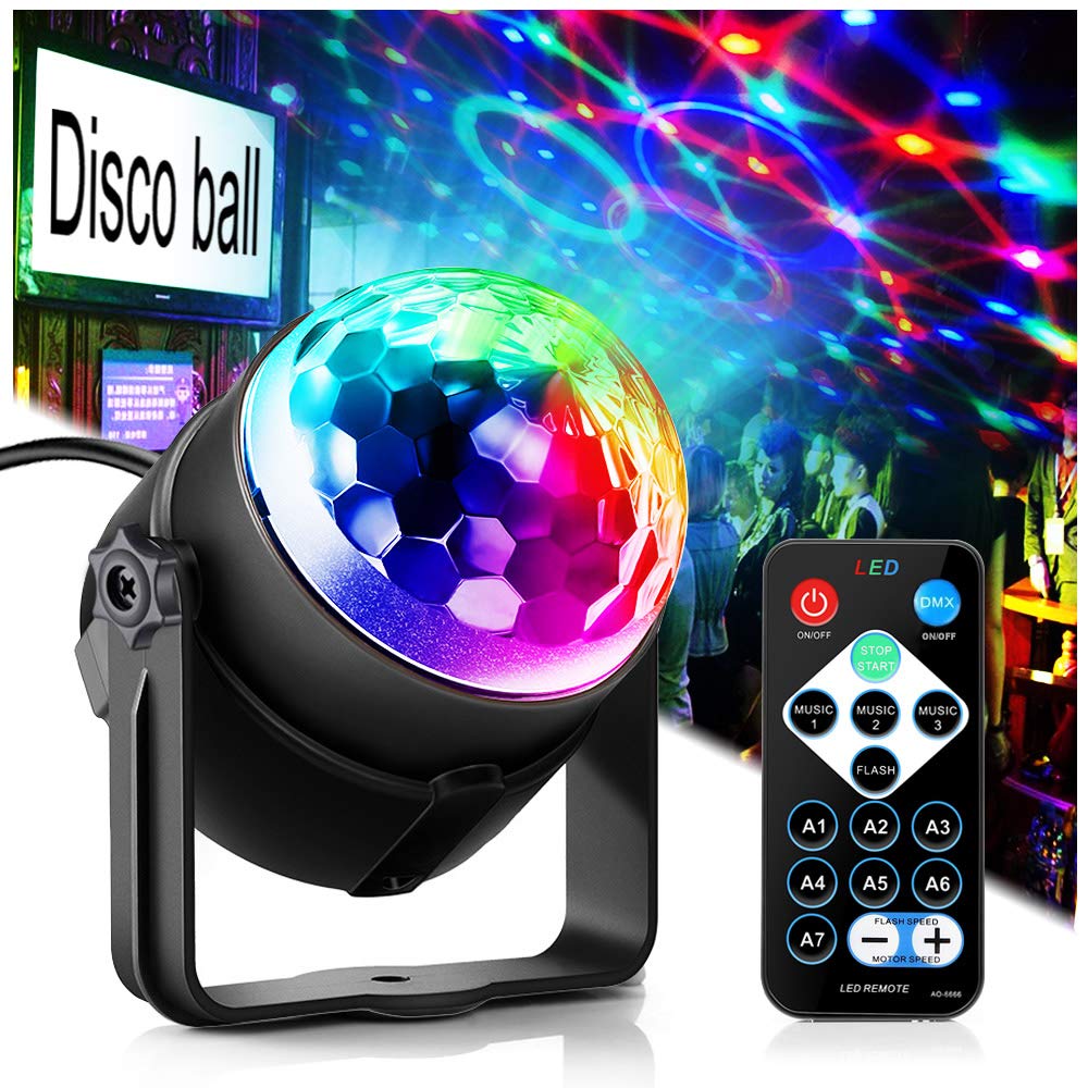 Party Lights,Disco Light Disco Ball Dj Rave Lights Strobe Lights Sound Activated