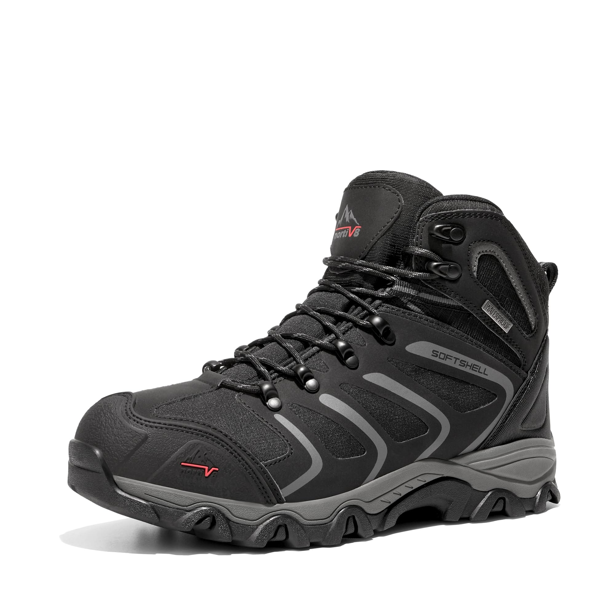 NORTIV 8 Men's Trekking Hiking Shoe Boots