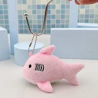 Shark Keychain Plush Shark Pendant Backpack Keychain Keychain for Men Women