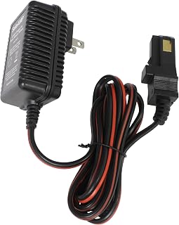 SafeAMP 12V Charger for Power Wheels Gray Battery, UL Listed | Compatible with Power Wheels gray/orange top 12V batteries: 1001175653, 00801-0638, 00801-1869 & SA-PW12V.