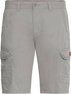 Blend Crixus Men's Cargo Shorts Bermuda Made of 100% Cotton Regular- Fit
