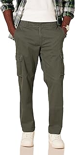 Amazon Essentials Men's Straight-Fit Breathable Stretch Cargo Pants (Available in Big & Tall)