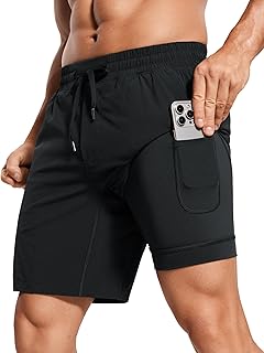 CRZ YOGA 2 in 1 Running Shorts 7"