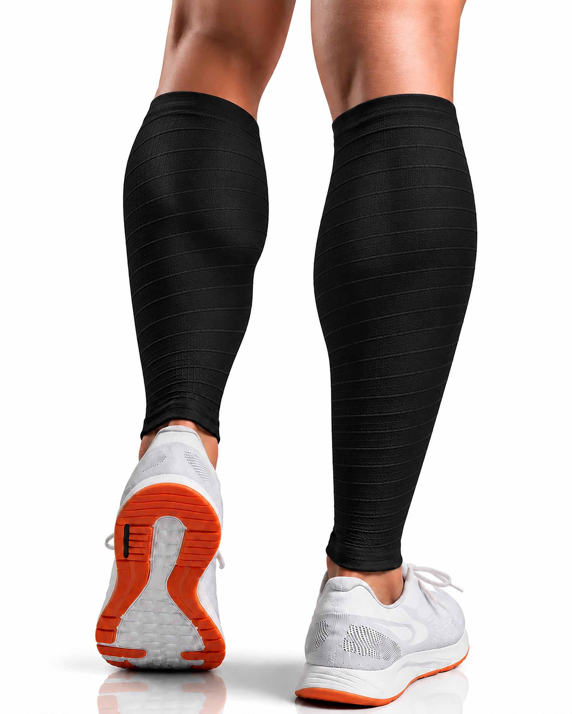 Wadenbandage Paar mit Kompression für Damen, Herren, Laufen, Sport
