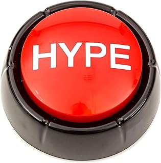 Sound RX The Hype Button – Hip Hop Air Horn Sound Effect Button | DJ air-horn sound-effect button, office celebration, presentation, sporting event accessory, content-creation sound button
