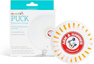 Munchkin Arm & Hammer Puck Diaper Pail Deodorizer, Lavender, 1 Count