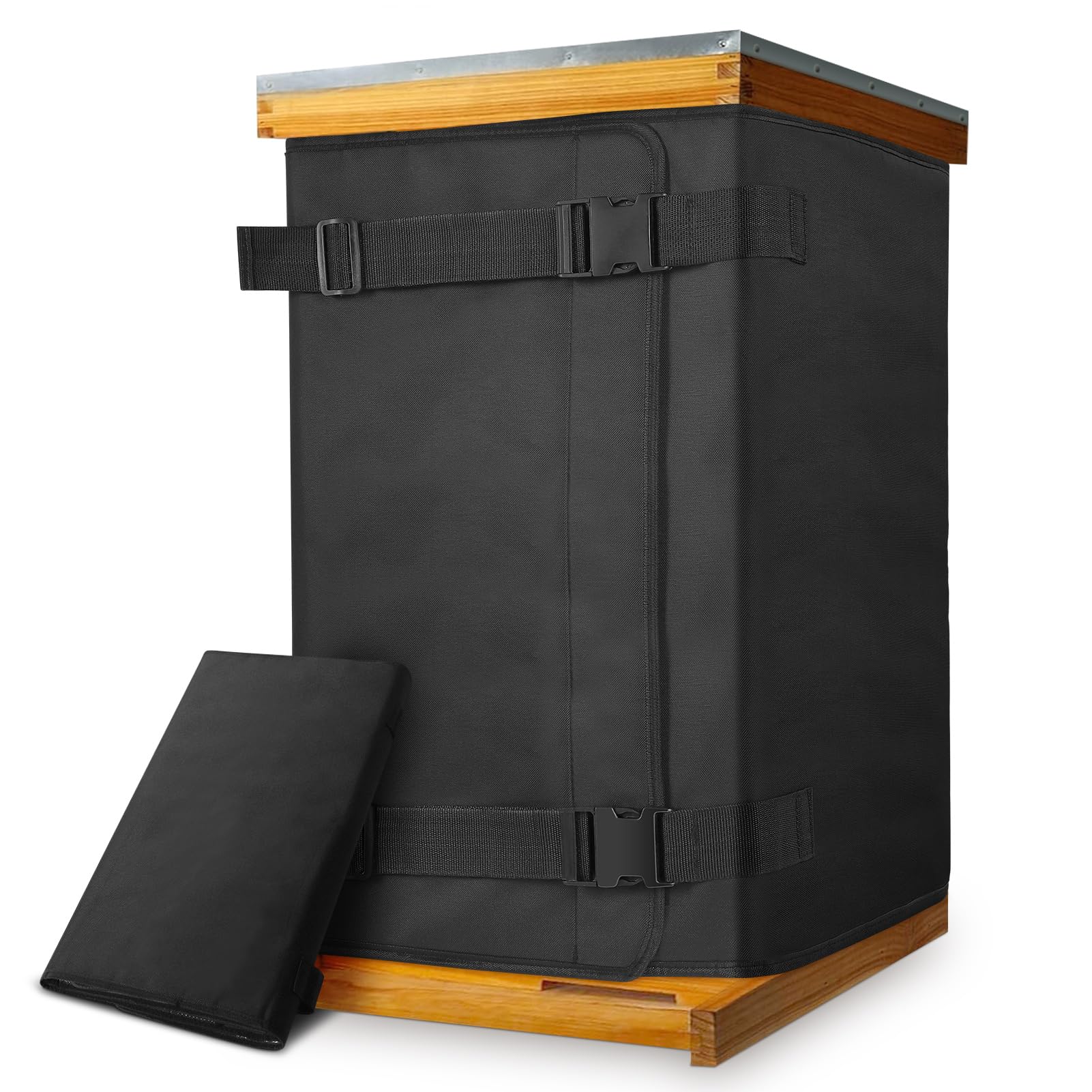 Winter Bee Hive Wrap for 8 and 10 Frame Insulation Wrap, 75.2" x 23.6" | 600D Ox