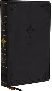 NABRE, New American Bible, Revised Edition, Catholic Bible, Large Print Edition, Leathersoft, Black, Comfort Print: Holy Bible
