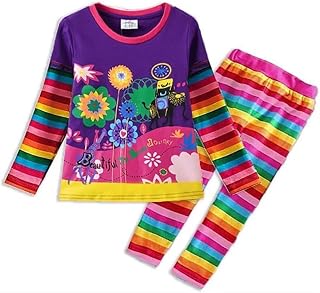 VIKITA - Girls Long Sleeve Cotton Embroidery Dress 2-8 Years