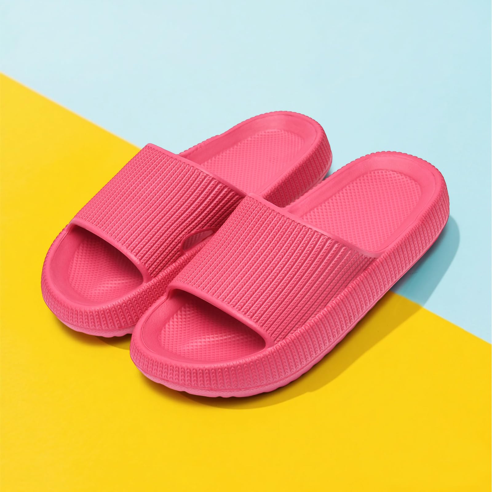 Kids Cloud Sandals, Shower Slippers, Bathroom, Pool, Comfortable, Thick Sole, No