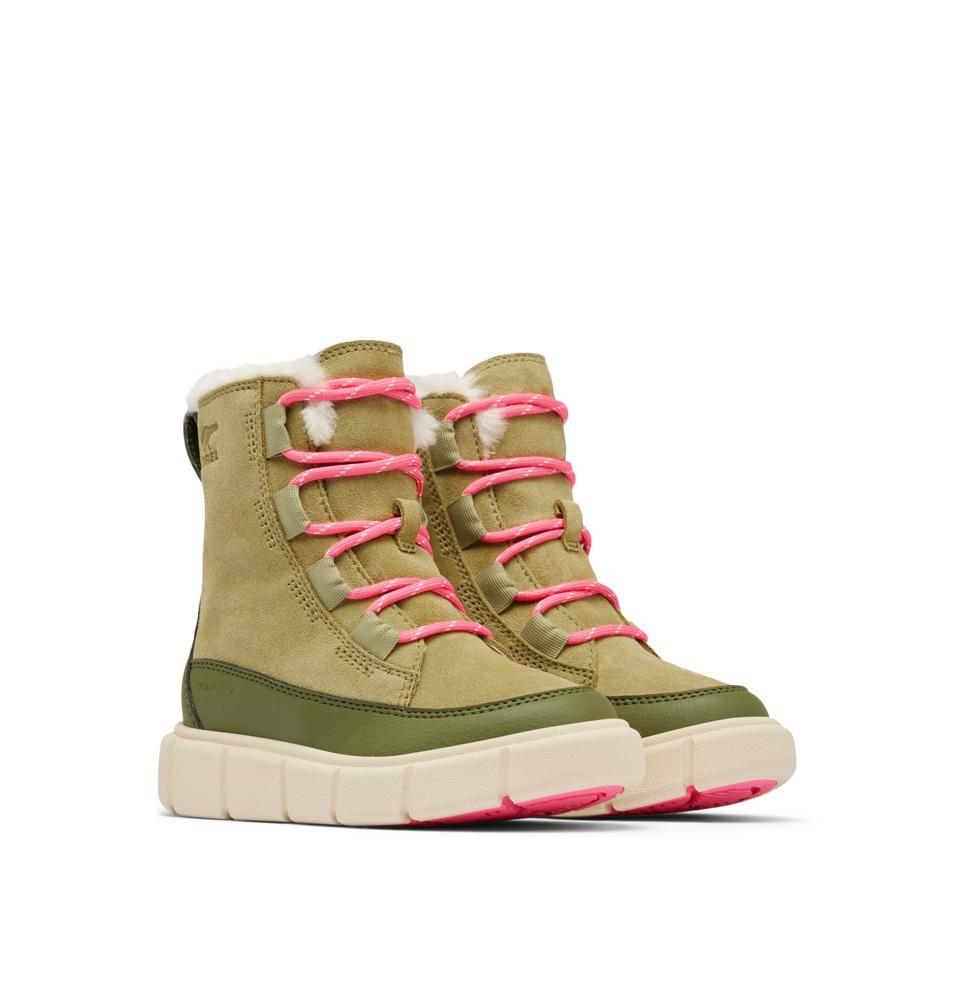 Sorel Childrens Sorel Explorer™ Iii Lace Wp Unisex Fashion Boots - Children and 