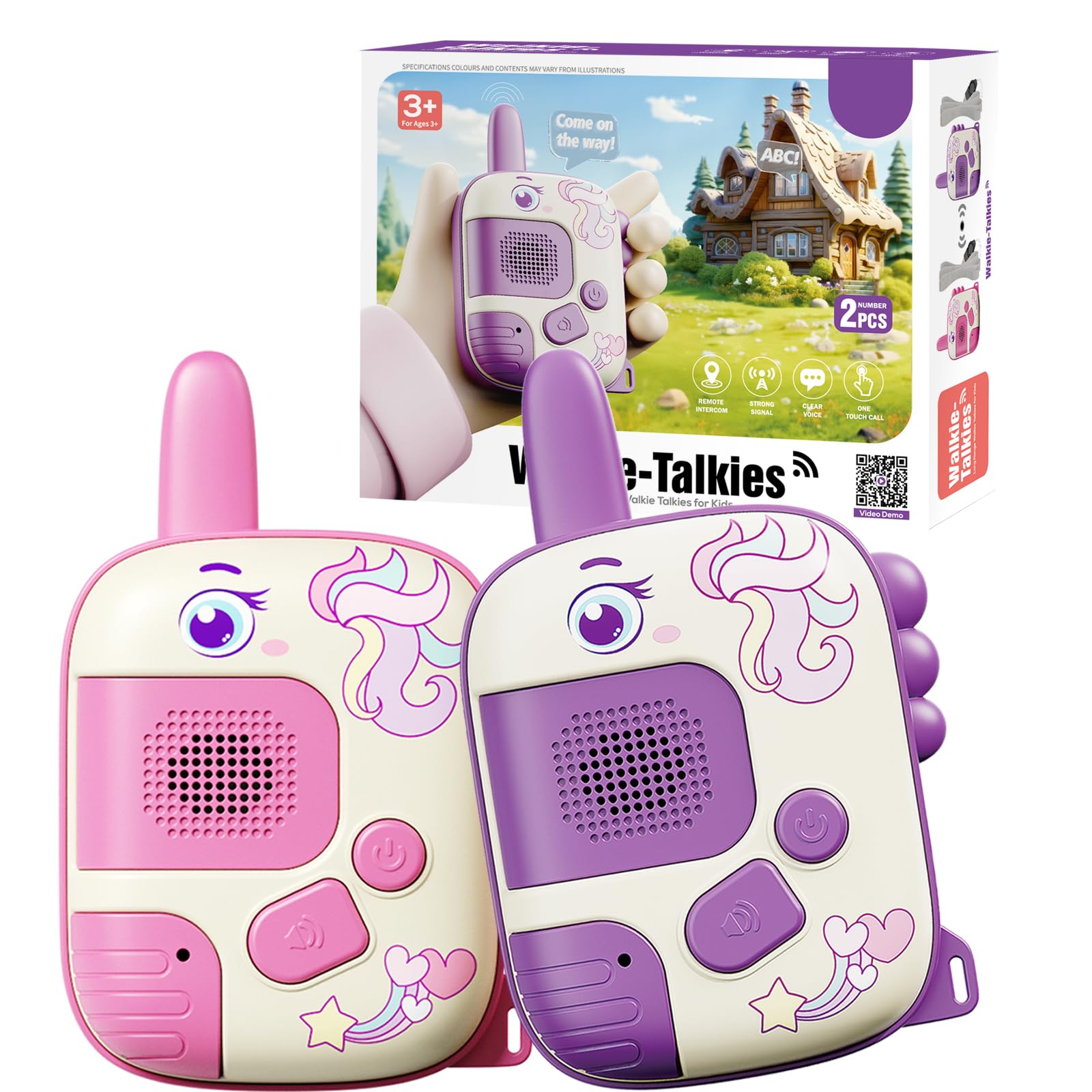 Walkie Talkie - Toys for 3-8 Year Old Boys Girls Gifts for 5 6 7 8 Year Olds Boy