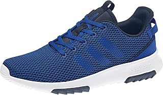Adidas Men's Racer TR23 Sneaker, Carbon/Core Black/Team Royal Blue