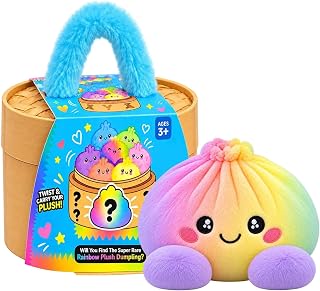 Giant Dumpling Pillow Cute Plush Stuffed Steamed Bun Pillow Home Decor | Jumbo Mystery Dumpling Squishy Stress Squeeze Toy Slow Rebound Plush Dumpling Soft Stretch Decompression Fidget Toy for Adult