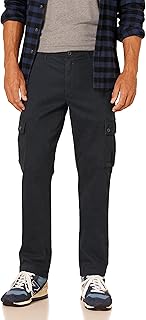 Amazon Essentials Men's Slim Fit Stretch Cotton Blend Cargo Pants