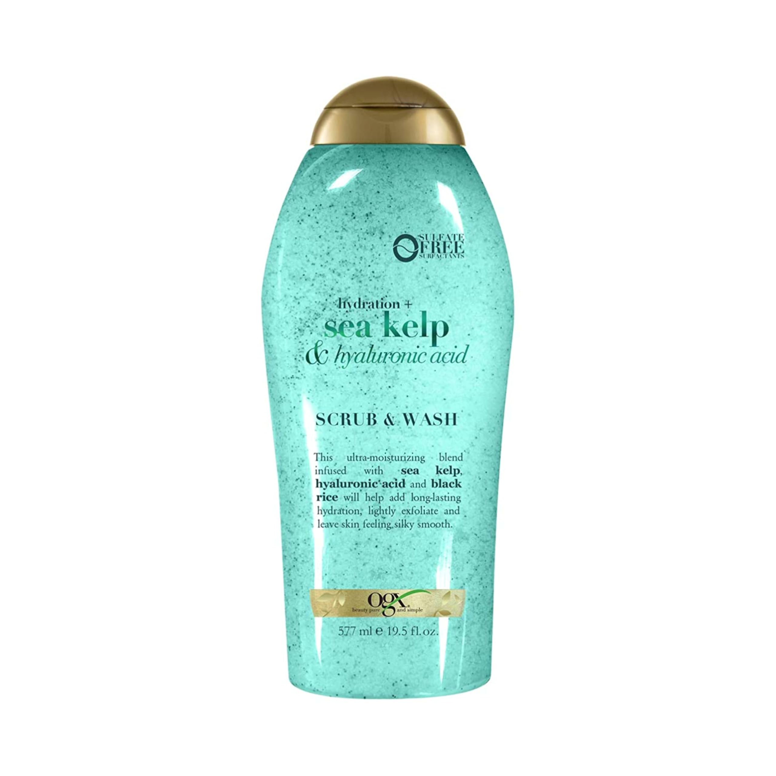 OGX Hydration + Sea Kelp & Hyaluronic Acid Sulfate-Free Lightly Moisturizing Bod