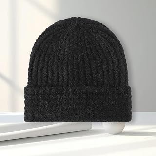 Gorro clásico de punto con puños para actividades al aire libre