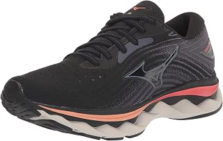Mizuno Women's Running Shoes, Peach Bud Vaporous Gray Estate Blue
