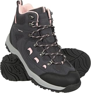 Mountain Warehouse Adventurer Womens Waterproof Boots | Lightweight & Durable Construction, Deep Lugs for Great Grip, Cushioned Footbed for All-Day Comfort, Idea for Hiking, Walking