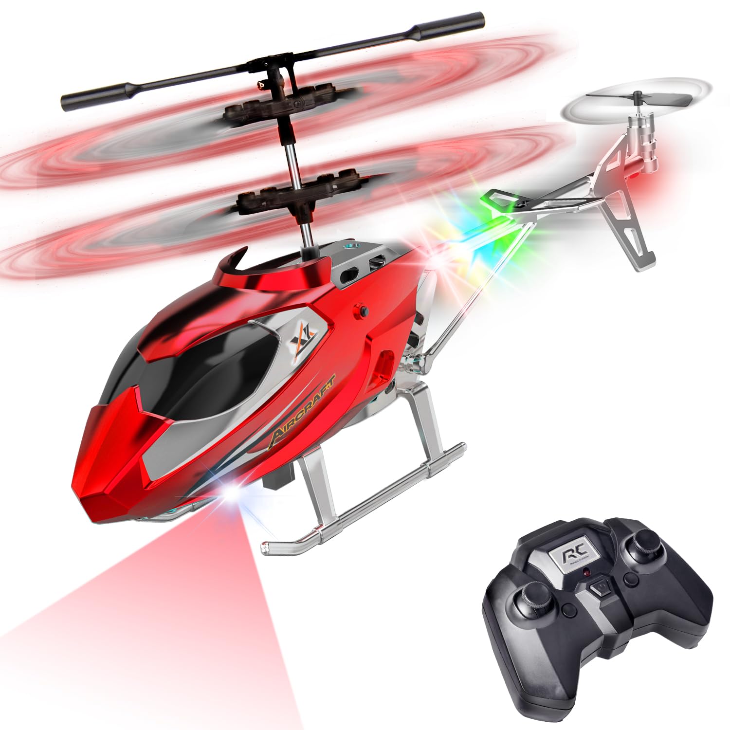 TERRAMUS Remote Control Helicopter for Kids,Altitude Hold RC Helicopters with Gy