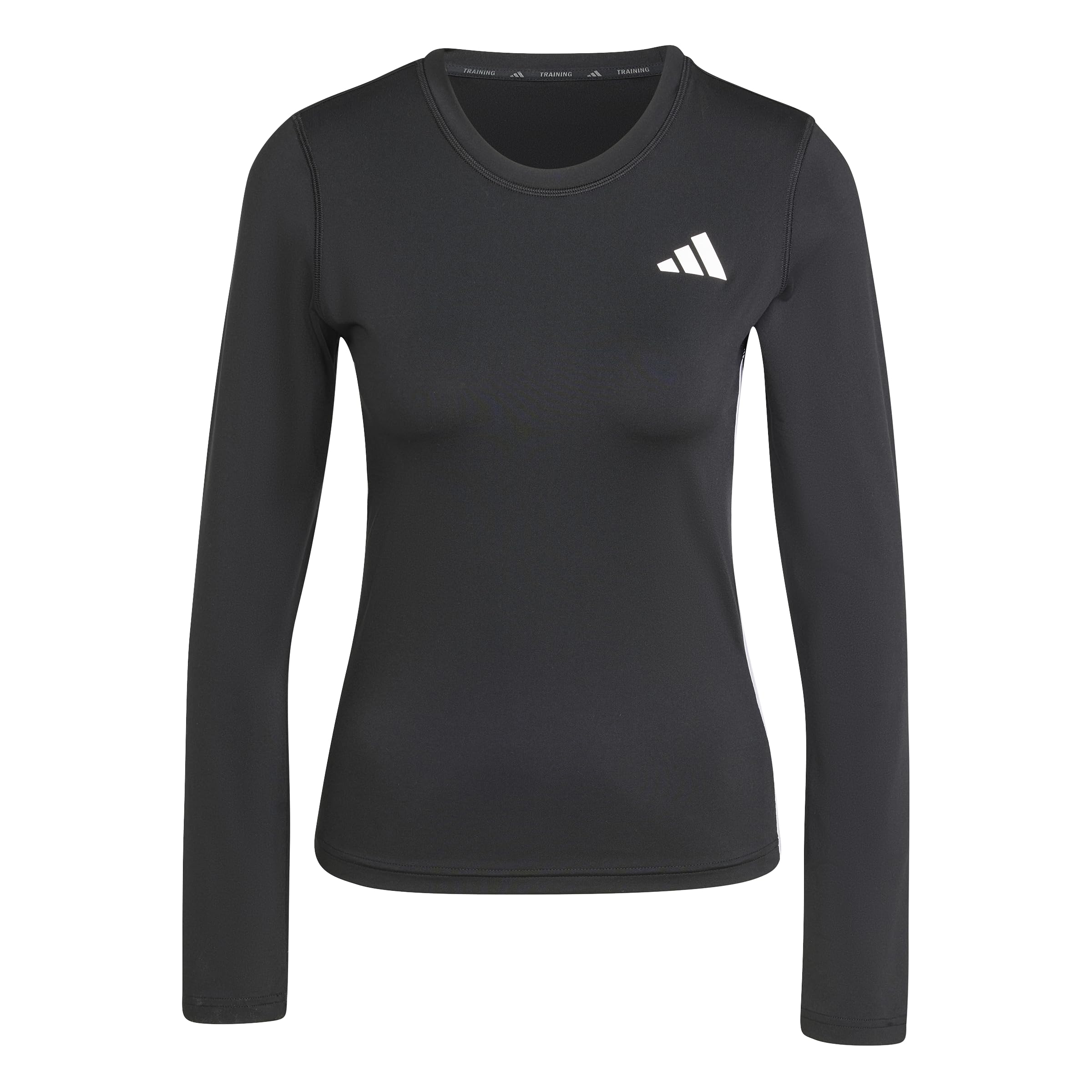 adidas Womens Train Essentials 3-Stripes Long Sleeve T-Shirt