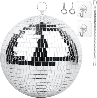 Mirror Disco Ball 20 cm Mirror Balls Disco Ball for Party DJ Club