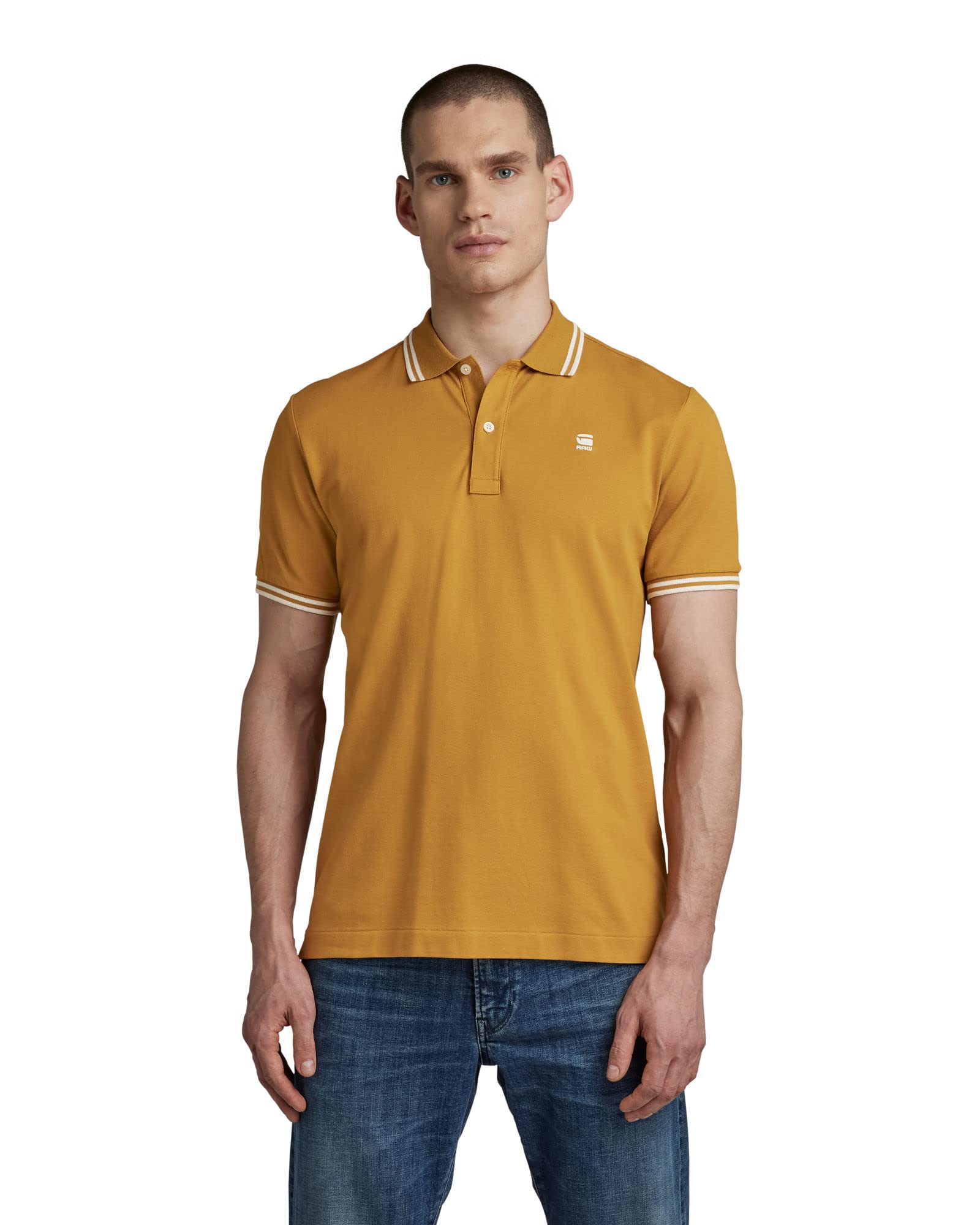 G-Star Dunda Slim Stripe Men's Polo Shirt