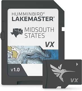 Humminbird LakeMaster Map SD Card for Fish Finders