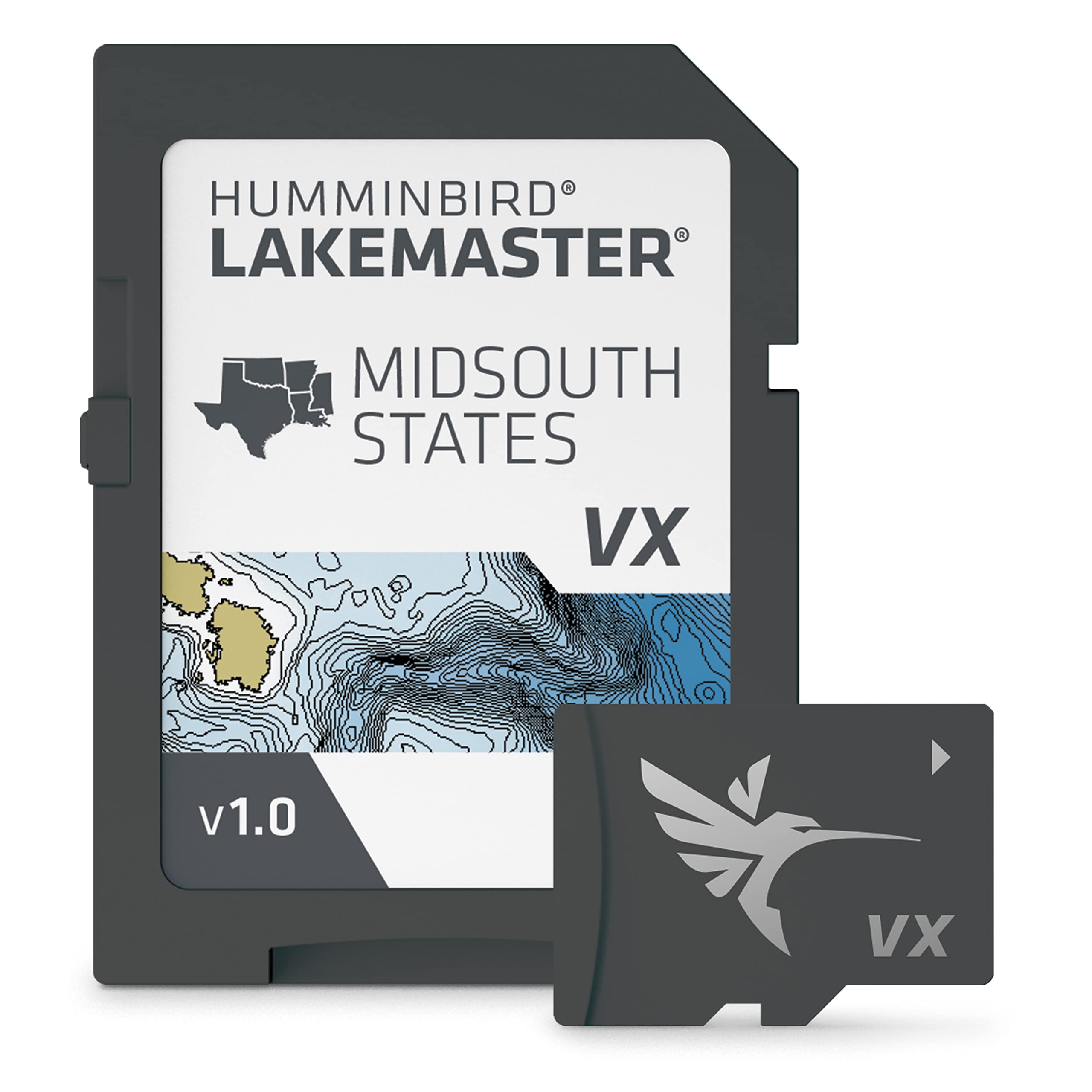 Humminbird LakeMaster Map SD Card for Fish Finders