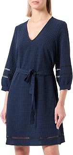 VERO MODA Vmkarin Jill 3/4 Short Dress Wvn Ga Abito Estivo Donna