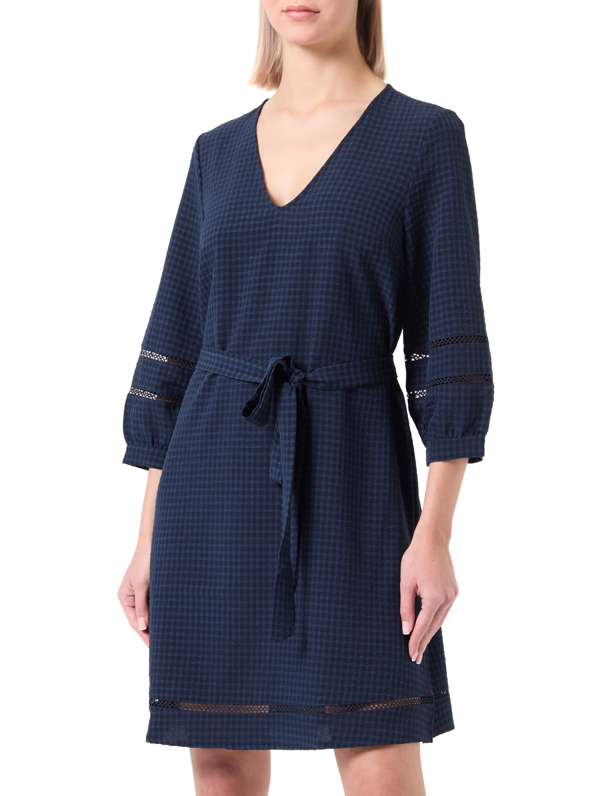 VERO MODA Vmkarin Jill 3/4 Short Dress Wvn Ga Abito Estivo Donna