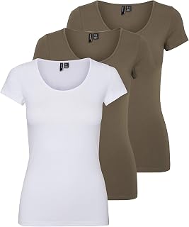 VERO MODA Vmmaxi My SS Soft U-Neck Noos Women's T-Shirt