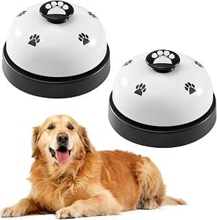 2pcs Dog Bell Puppy Bells Training Communication Bells for Dogs and Cats