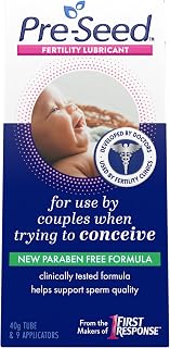 Pre-Seed Fertility Lubricant, 9 Applicators | For use by couples trying to conceive, Clinically tested formula helps support sperm quality, Paraben free