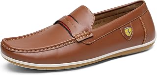 Bruno Marc Abbronzatura Bush-01 Mocassini Uomo Scarpe da Guida 47 EU/13 US