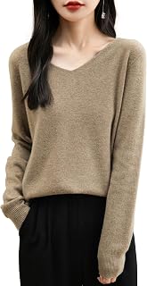 Chanyarn Women's 100% Merino Wool V Neck Jumper 2024 First-Line Ready to Wear Casual Long Sleeve Seamless Knit Jumper