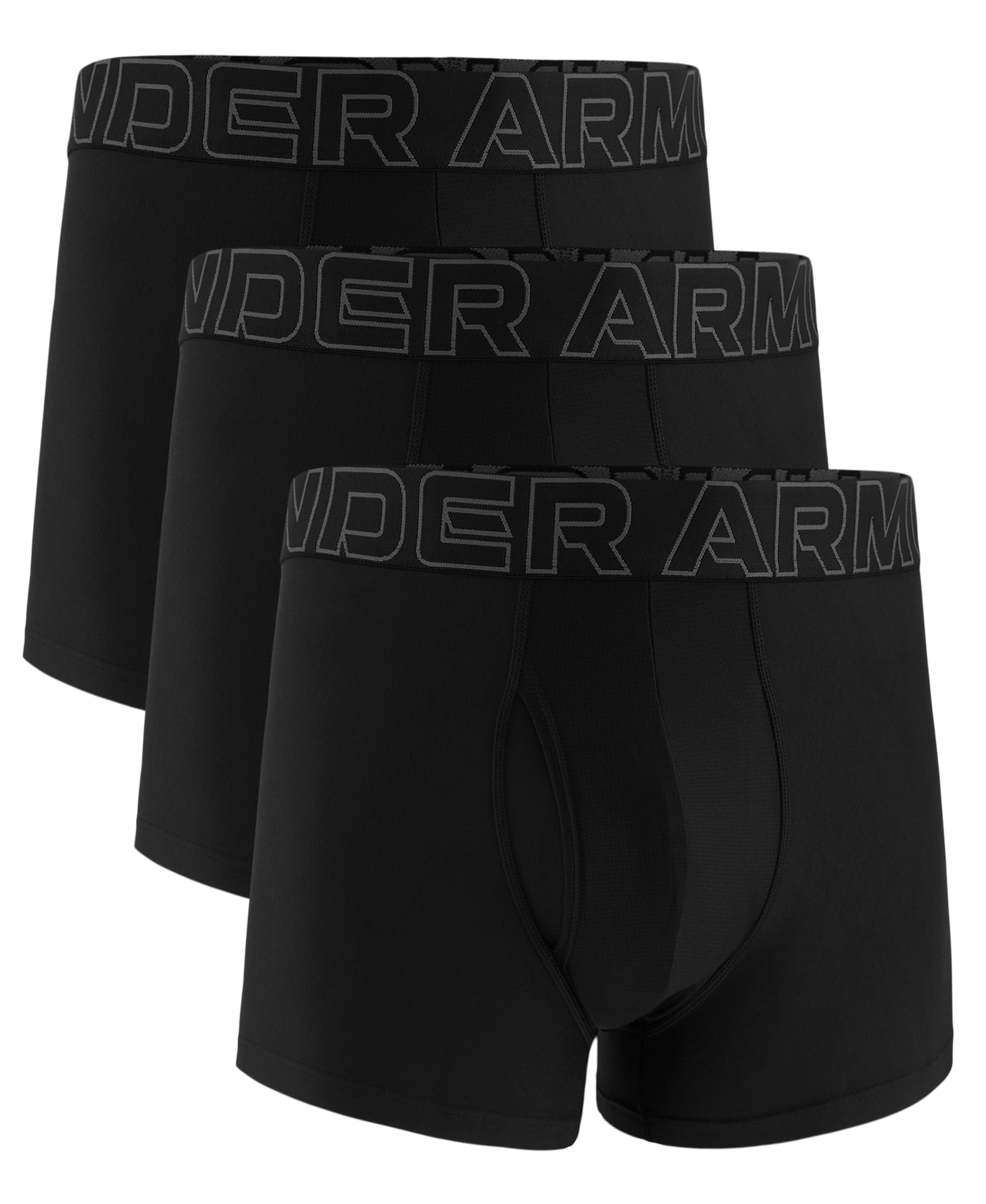 Under Armour Men's Fitted Boxer Shorts (Pack of 3)
