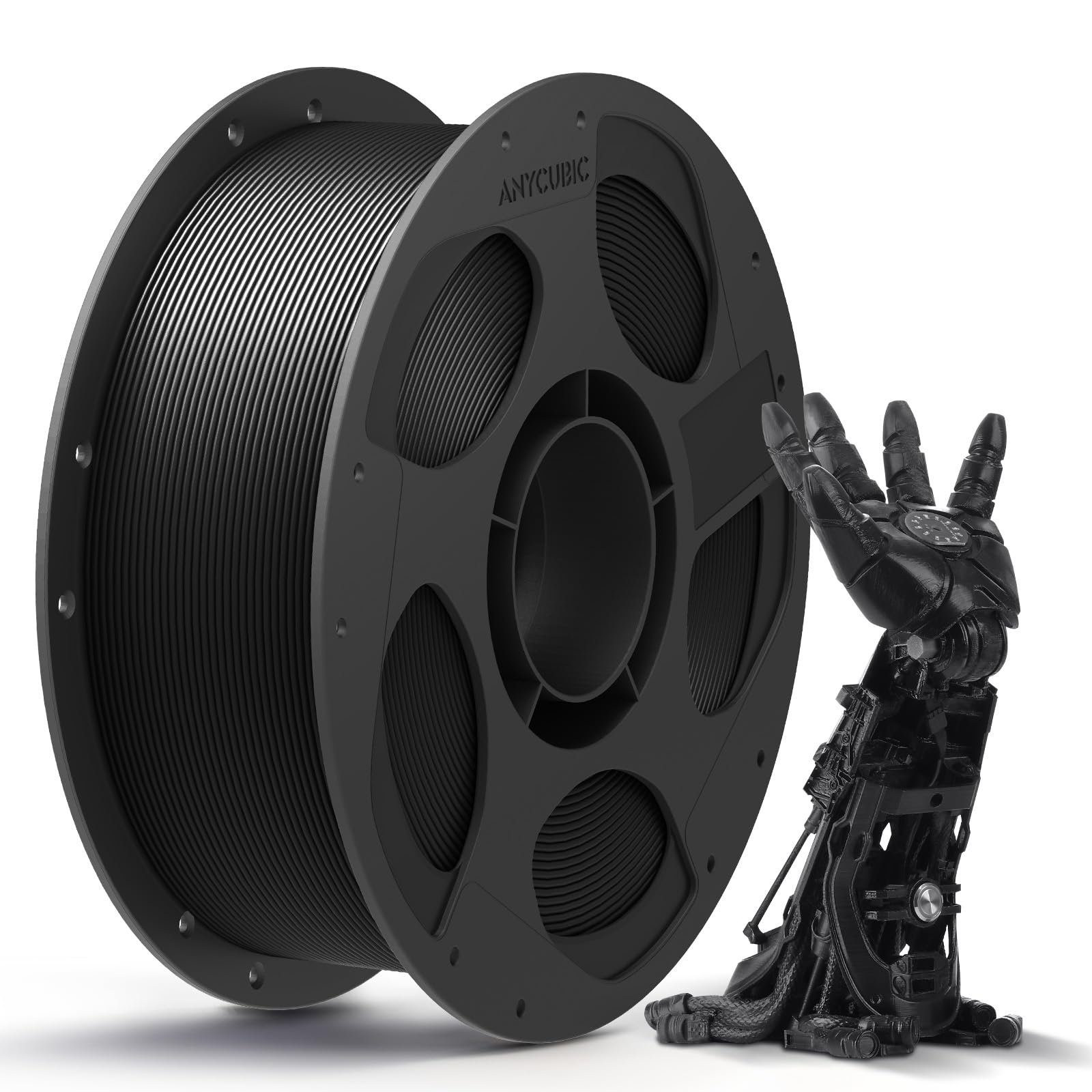 ANYCUBIC PLA 3D Printer Filament, Tolerance with Diameter +/- 0.02 mm, 1 KG Spoo