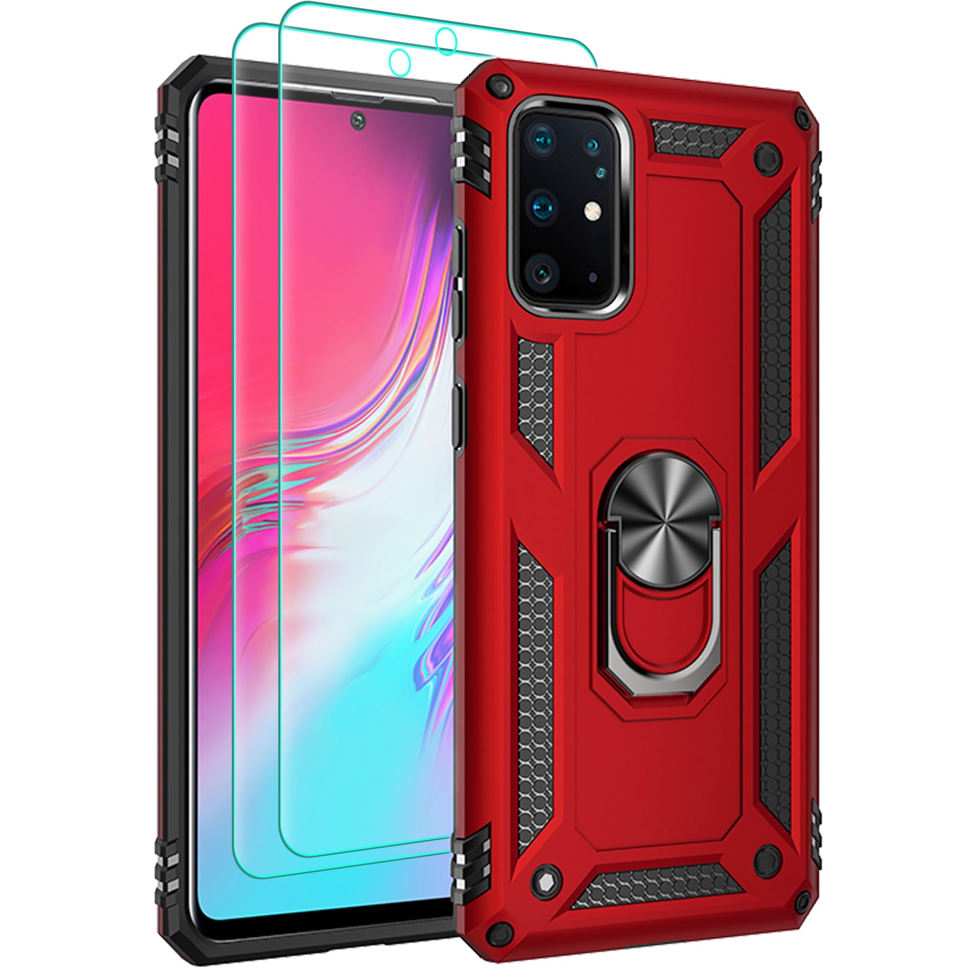 Pilaru for Samsung S20 Plus Case,S20 Plus Phone Case with HD Screen Protector, [