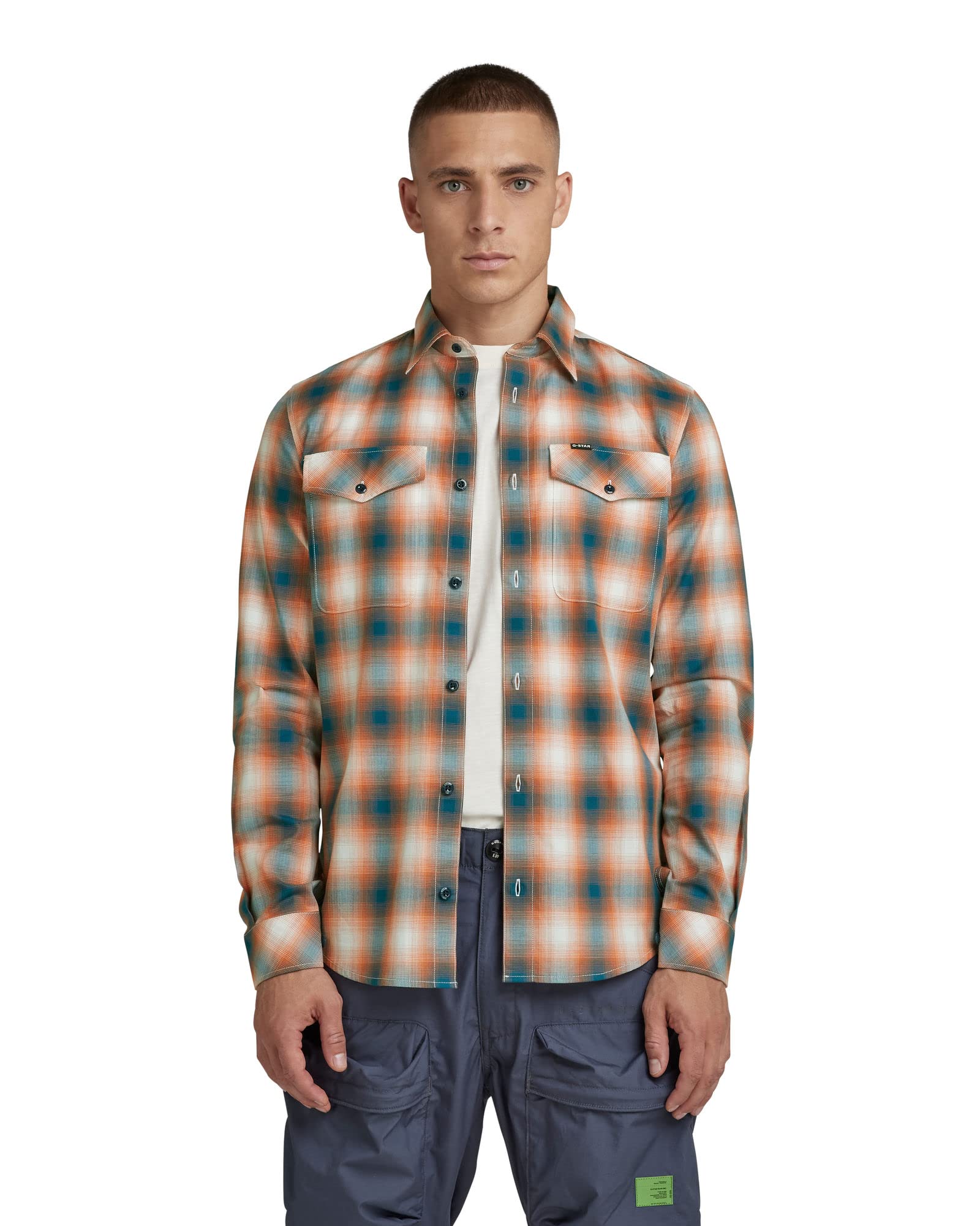 G-Star Men's Marine Slim Long Sleeve Shirt