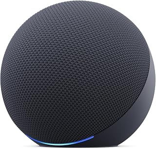 Amazon Echo Dot (newest model), Compact smart speaker with brilliant sound and smart home hub, Great for apartments, bedrooms, home offices, Designed for Alexa+, Graphite