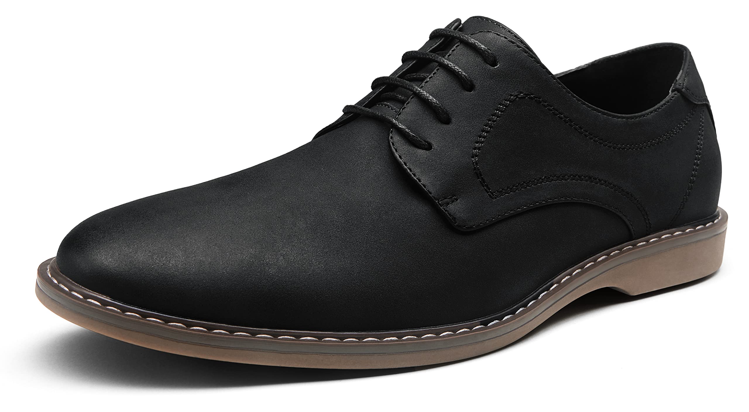 Jousen Men's Casual Dress Shoes Retro Oxfords Business Comfort Formal Shoes