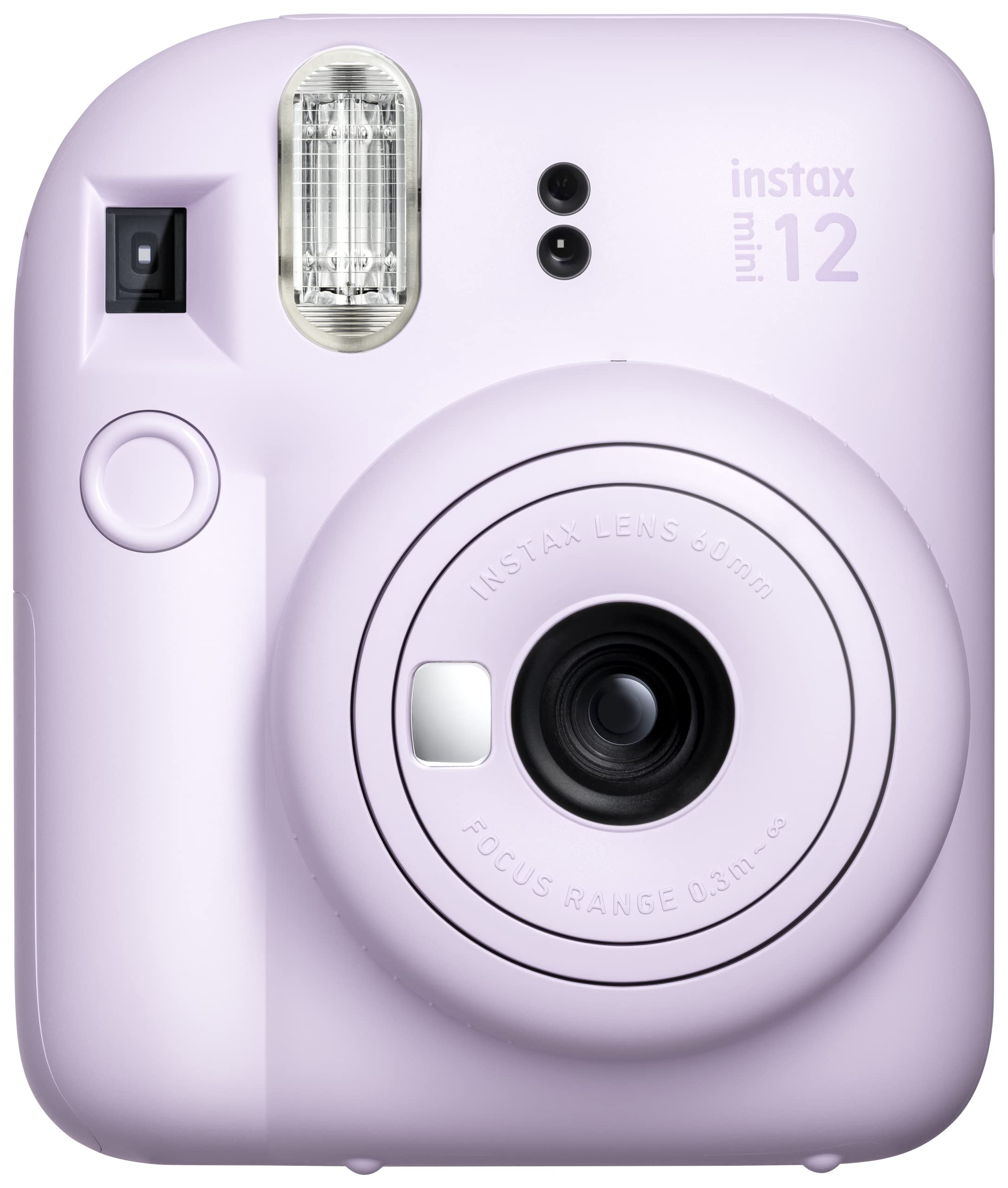 FUJIFILM INSTAX Mini 12 Instant Camera (Lilac Purple) Bundle | For Parties, Even