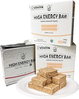 BDH High Energy Bar 2290Kcal Emergency Food Ration | Milk Cookie Flavor (250g x 2 Boxes) | Long Shelf-Life Compact Survival Biscuits for Outdoor Camping, Disaster Preparation, Earthquakes, Wildfires, Crisis Preparedness Food Supply