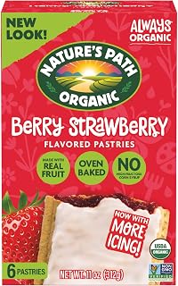Nature's Path Organic Berry Strawberry Toaster Pastries, 11 oz (Pack of 1)