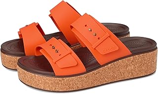Crocs Damen Brooklyn Cork BuckleSandale
